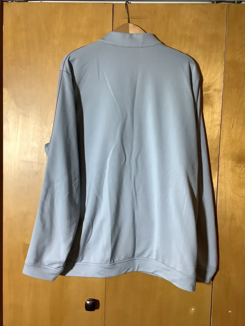 Adidas gray full zip, size XL